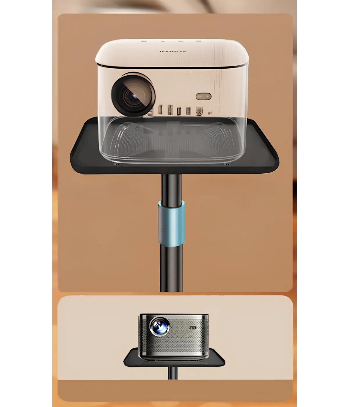 Projeksiyon Cihazı Standı Ayaklı Projeksiyon Sehpası Ayarlanabilir Yükseklik Tripod